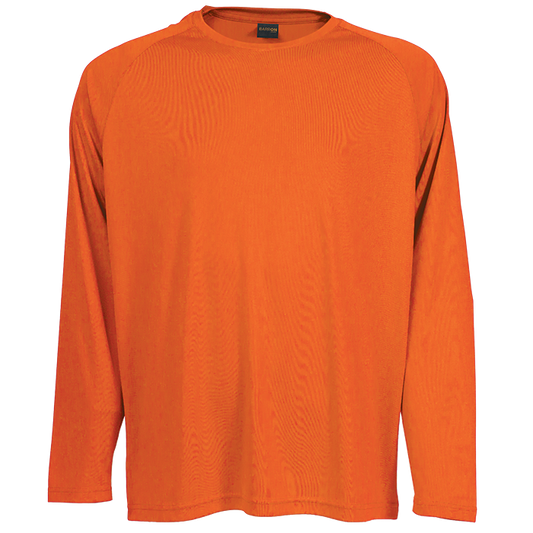 ATHLU Hockey Umpire Long Sleeve T-Shirt - Orange