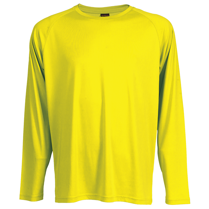 ATHLU Hockey Umpire Long Sleeve T-Shirt - Yellow