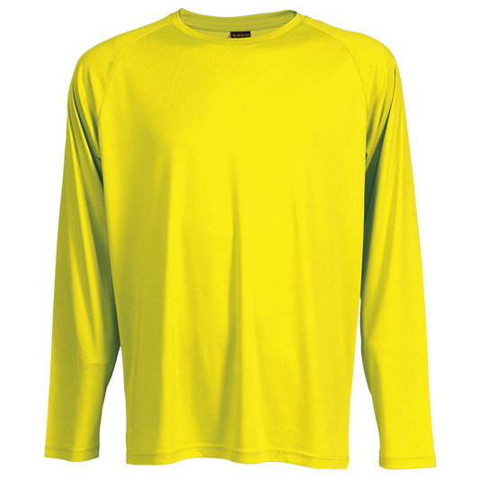 ATHLU Hockey Umpire Long Sleeve T-Shirt - Yellow