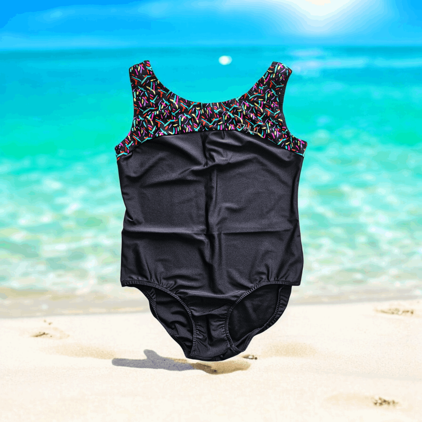 ATHLU Ladies Plus Size Swimsuit with Inset