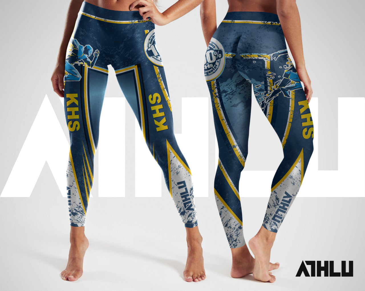 ATHLU Goalie Printed Long Tight