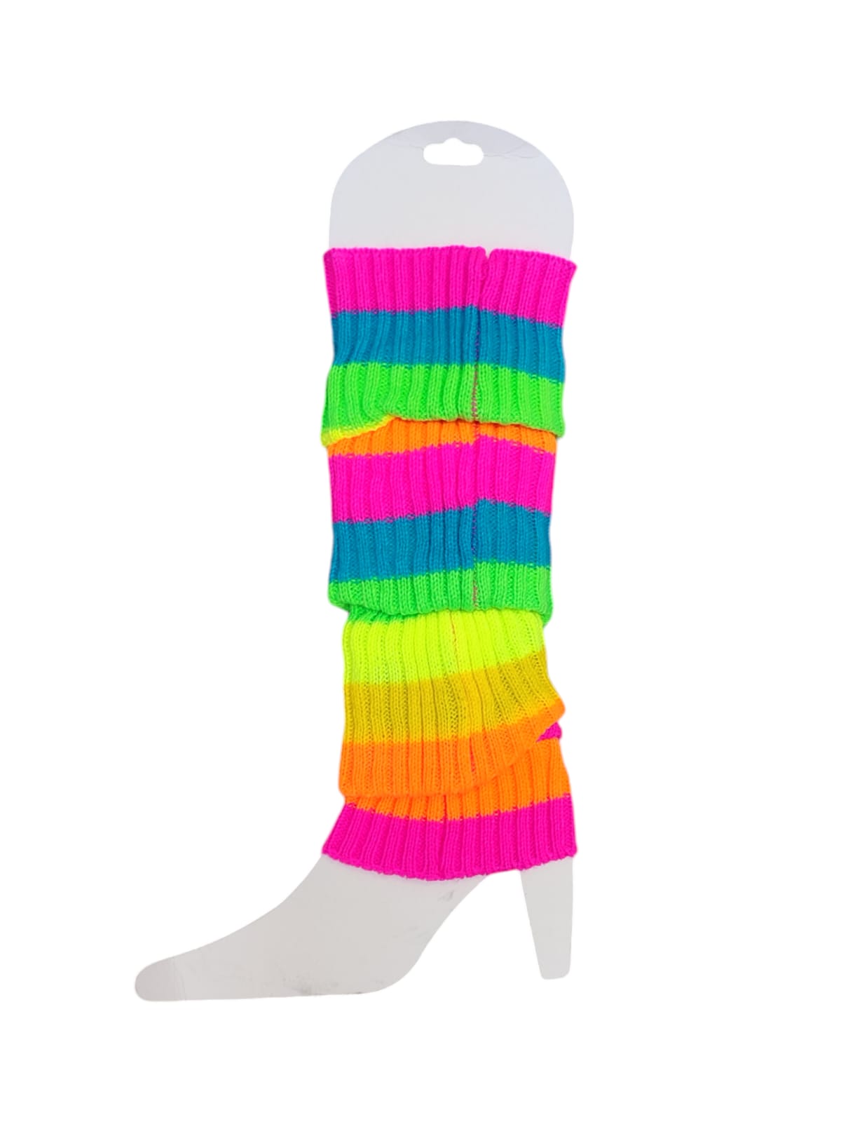 Funky Neon Leg Warmers
