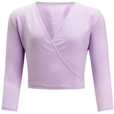 Ballet Crossover Top - Cotton Lycra - Various Colors