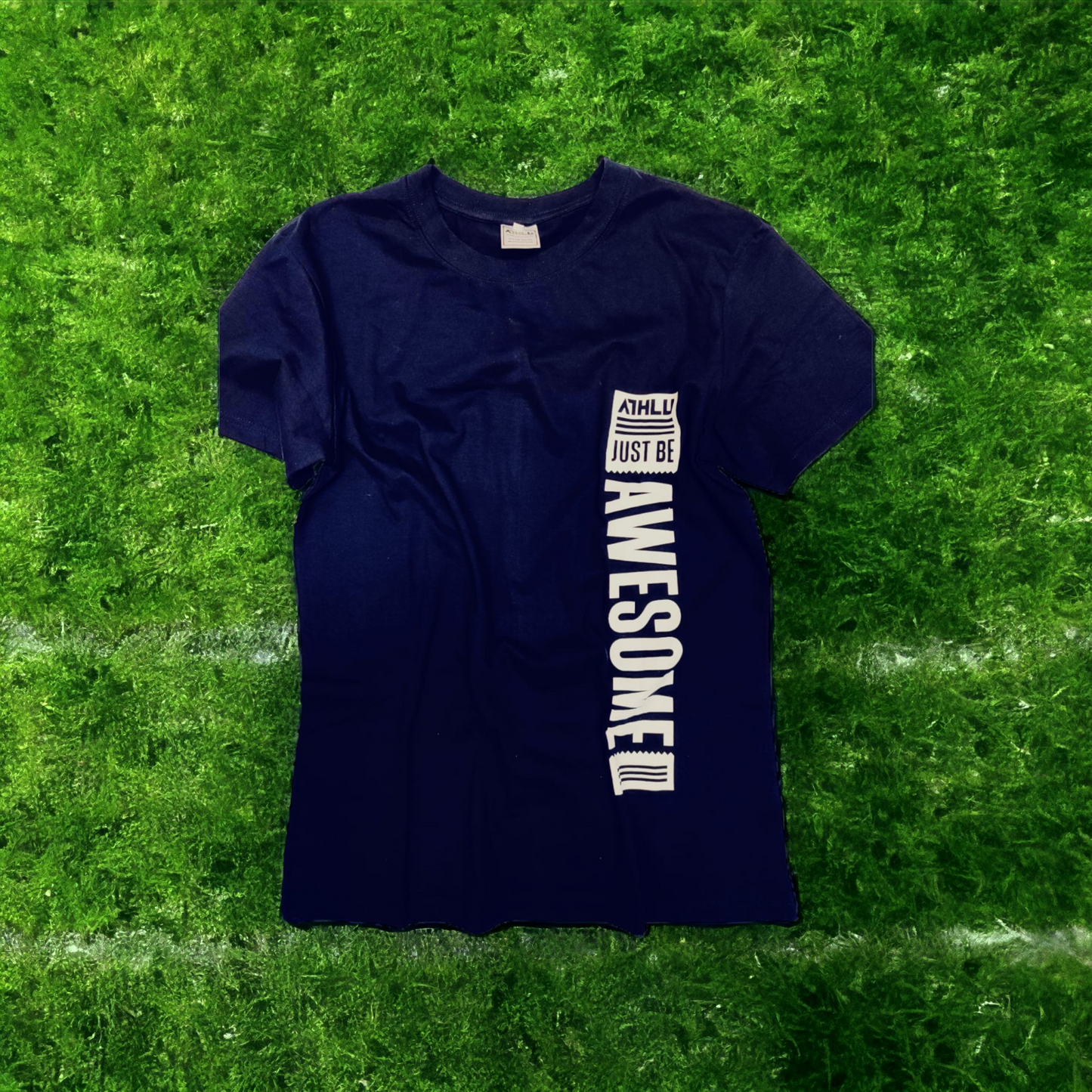 ATHLU Mens Basic T's - Just Be Awesome