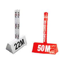 Rugby Field Marking Set - Branded - Set of 6