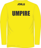 ATHLU Hockey Umpire Long Sleeve T-Shirt - Yellow