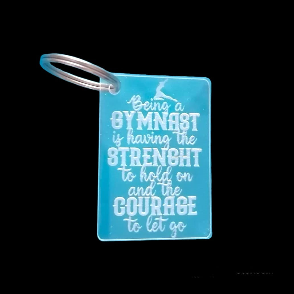 Gymnastic Keyring (Being a gymnast)