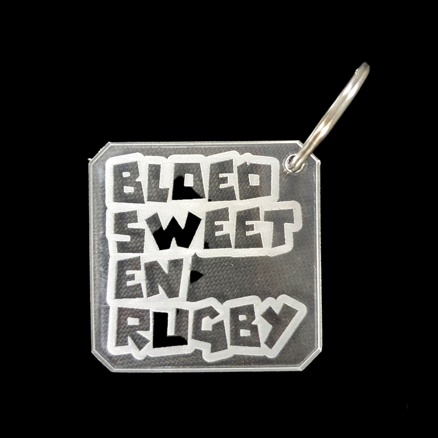 Rugby Keyring (Bloed, sweet & rugby)