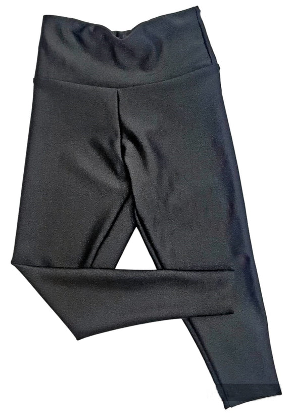 ATHLU Ski-Pants - Calf Length - High Waist - Black