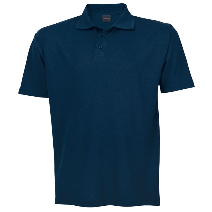 Barron Pique Knit Golfer - Navy