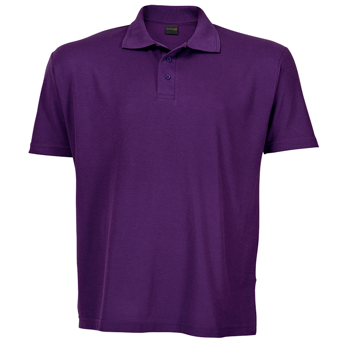 Barron Pique Knit Golfer - Purple