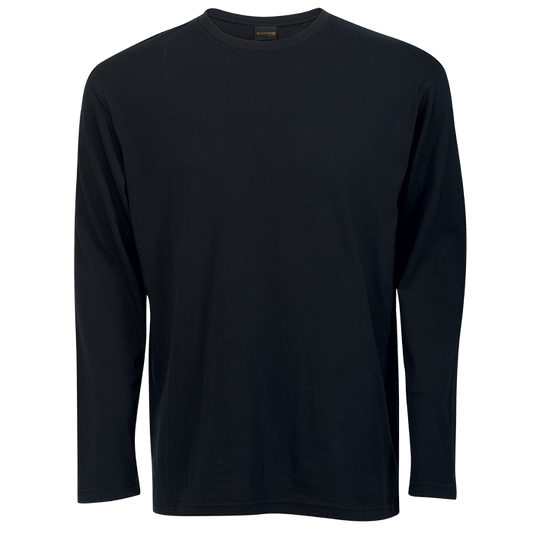 Crew Neck T-Shirts - Long Sleeve Adult - Various Colours