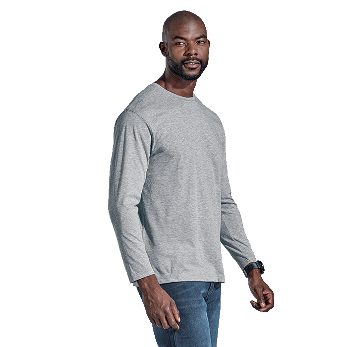 Crew Neck T-Shirts - Long Sleeve Adult - Various Colours
