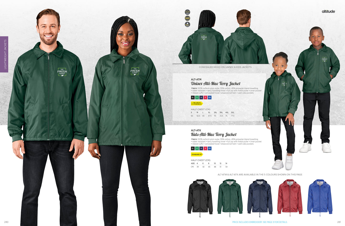 Alti-Mac Terry Jacket