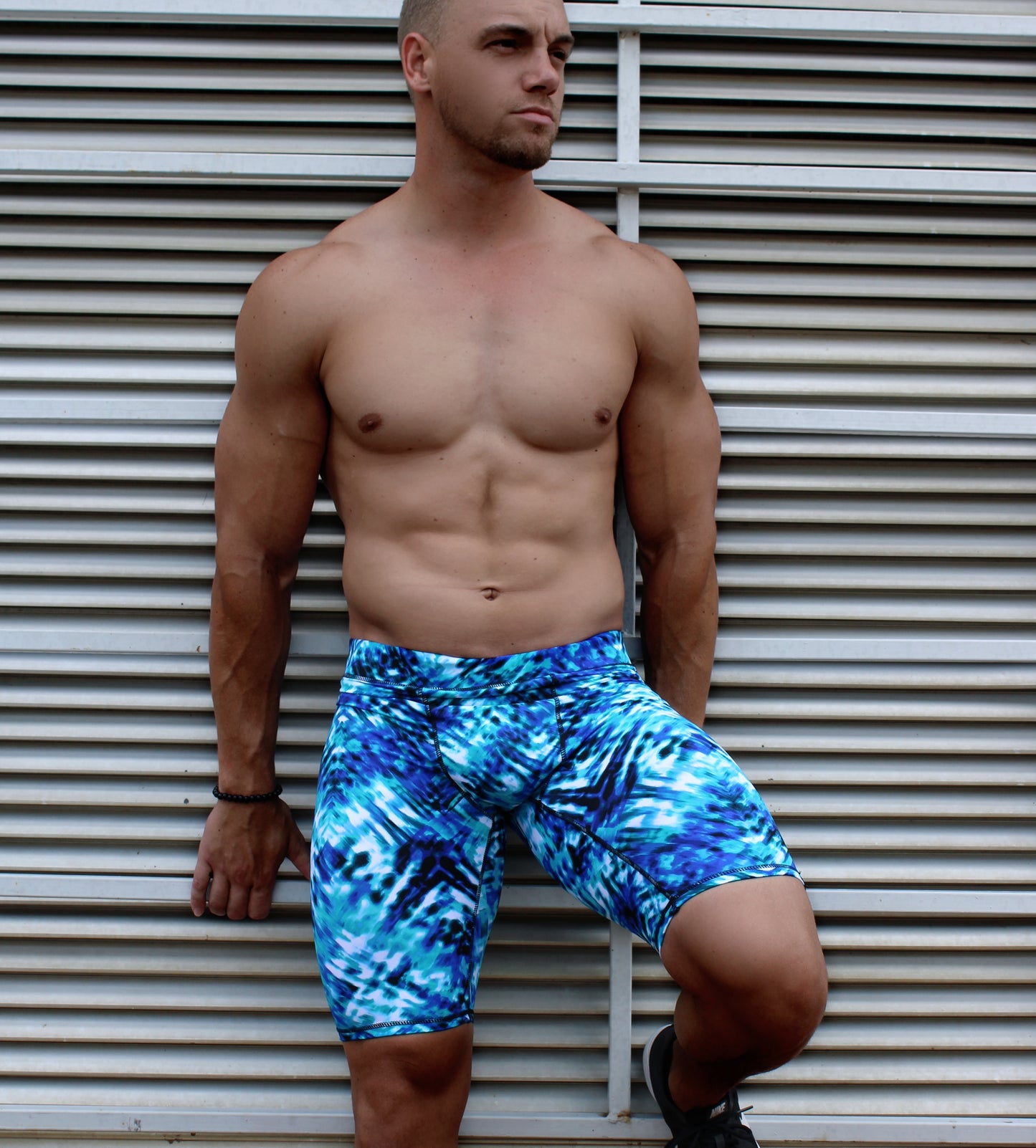 ATHLU Mens Short Tights - Bluepixel