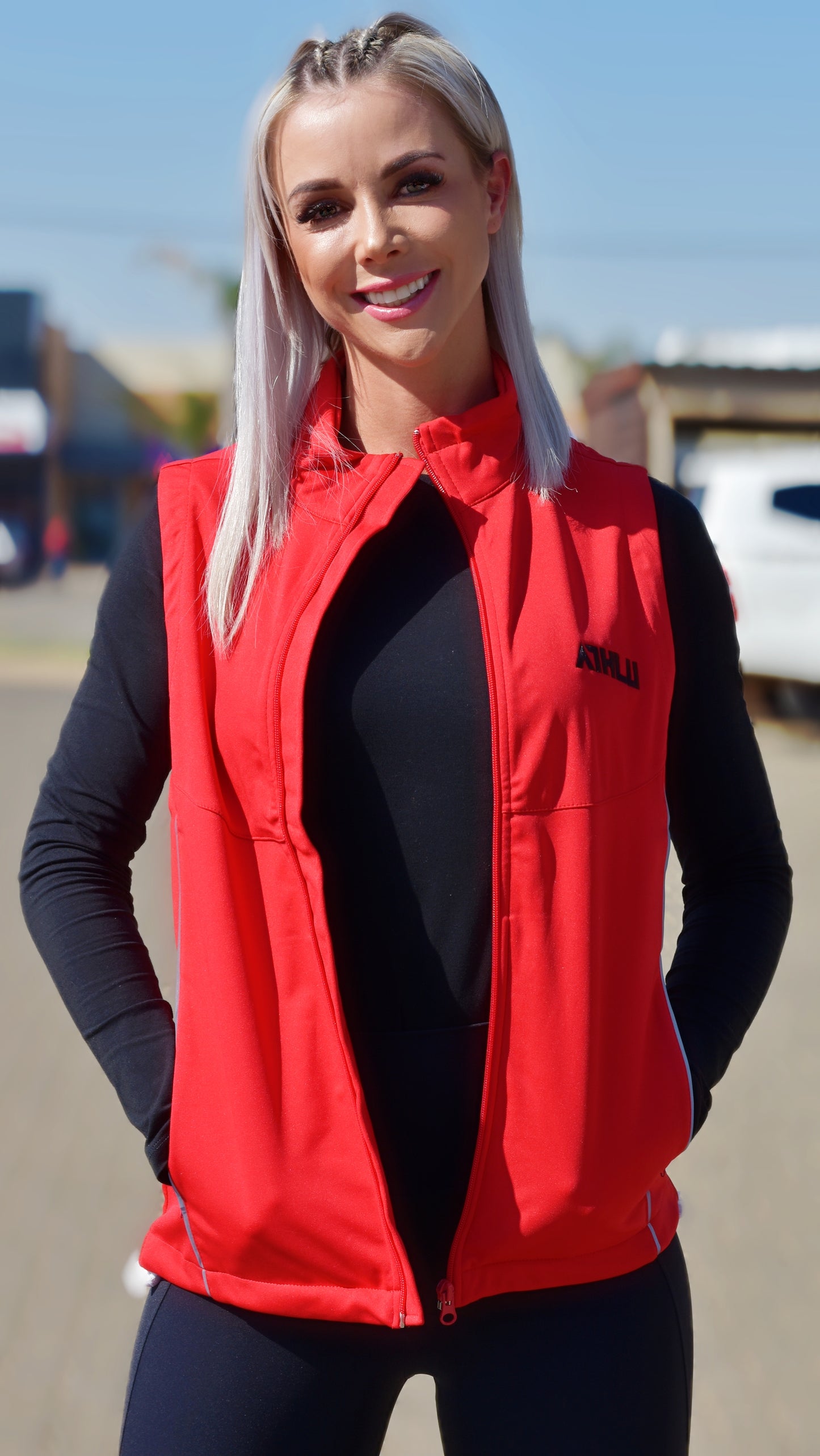 ATHLU Ladies Softshell Bodywarmer
