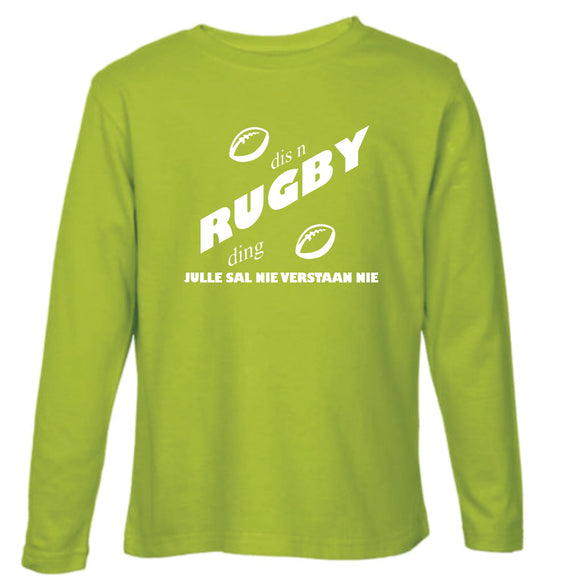 Rugby Printed T-Shirt - Long Sleeve