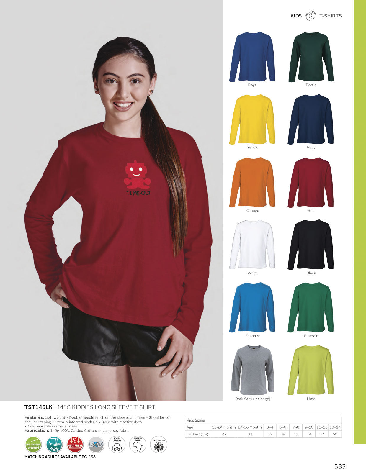 Barron Long Sleeve T-Shirt - Kiddies