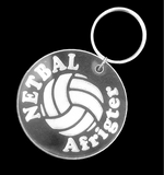 Netball Coach / Netbal Afrigter Keyrings