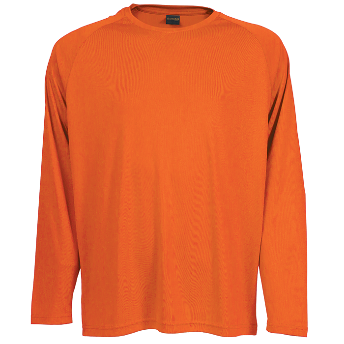 ATHLU Hockey Umpire Long Sleeve T-Shirt - Orange