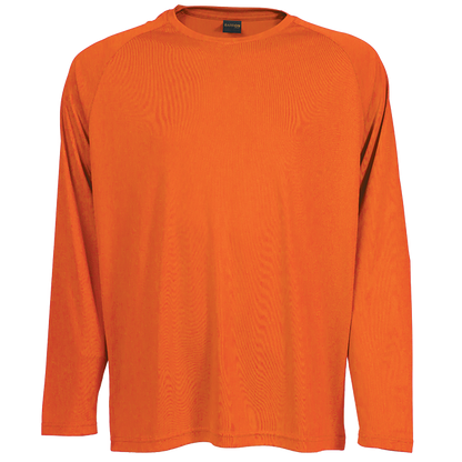 ATHLU Hockey Umpire Long Sleeve T-Shirt - Orange