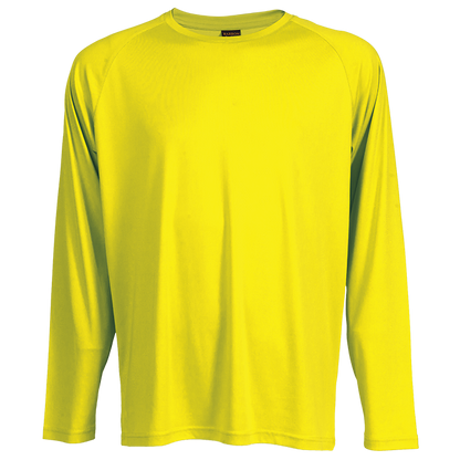 ATHLU Hockey Umpire Long Sleeve T-Shirt - Yellow