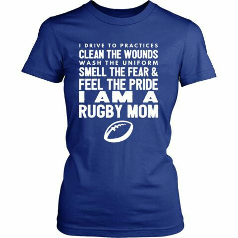 Printed T-Shirt with Quote - Rugby