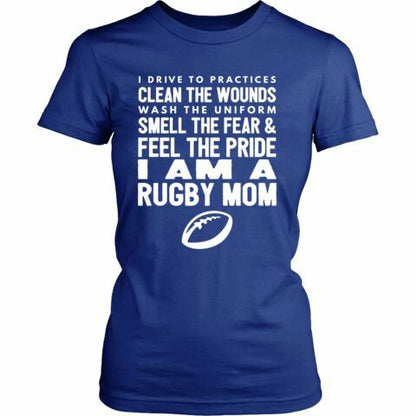 Printed T-Shirt with Quote - Rugby