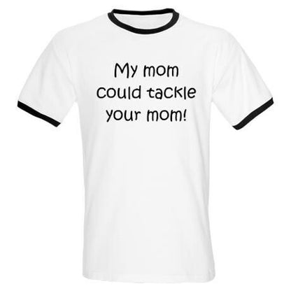 Printed T-Shirt with Quote - Rugby