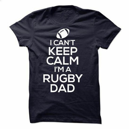 Printed T-Shirt with Quote - Rugby