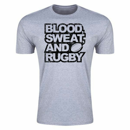 Printed T-Shirt with Quote - Rugby