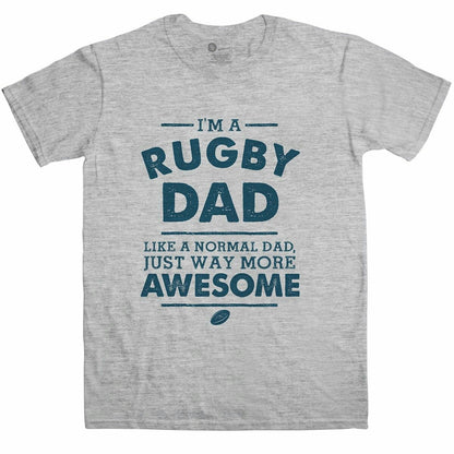 Printed T-Shirt with Quote - Rugby