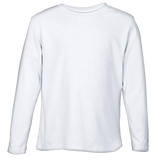 Crew Neck T-Shirts - Long Sleeve Kiddies - Various Colours