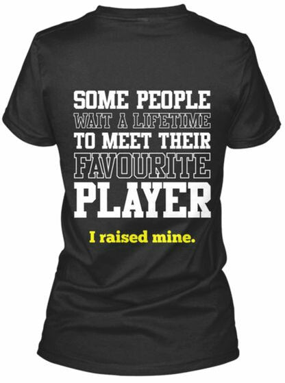 Printed T-Shirt with Quote - Rugby