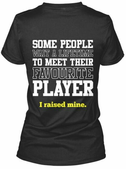Printed T-Shirt with Quote - Rugby