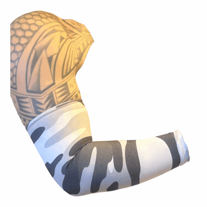 ATHLU Cooling Arm Sleeves - Black&WhiteCamo