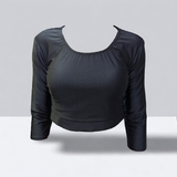 ATHLU L/S Cropped Top with Mesh Back