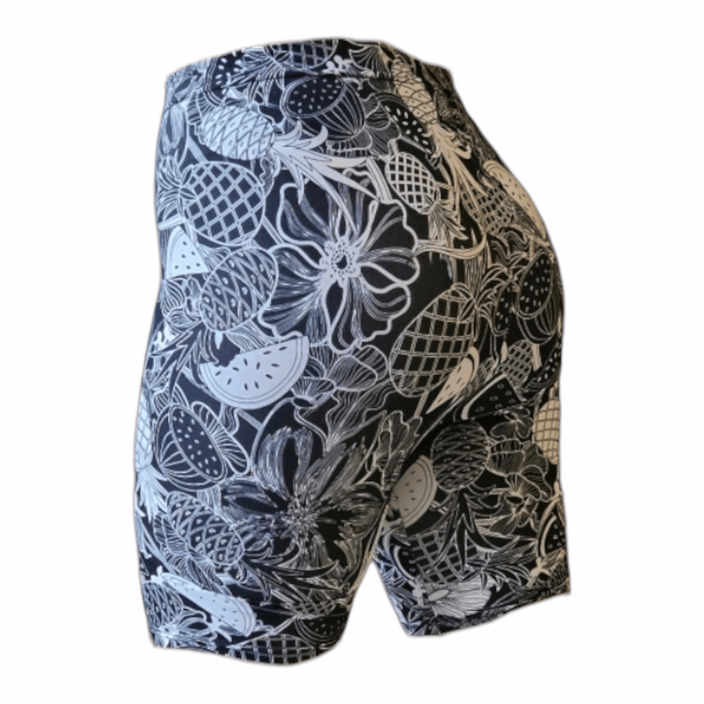 ATHLU Running Short Tights with Pocket - Pineapples