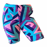 ATHLU Running Short Tights with Pocket - PinkGeo