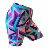 ATHLU Running Short Tights with Pocket - PinkGeo