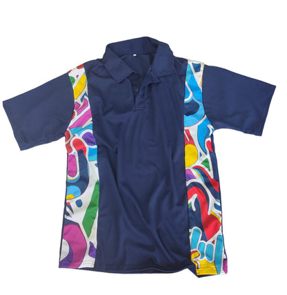 ATHLU Ladies Short Sleeve Golfer - Partially Sublimated