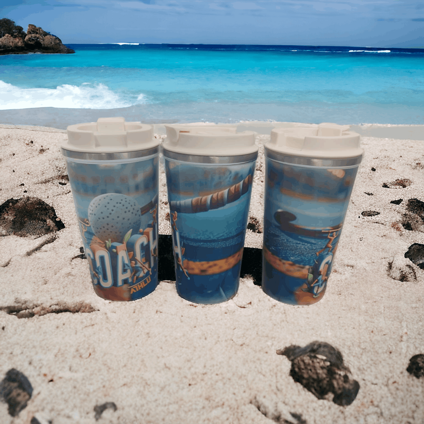 ATHLU Travel Mug 500ml - Hockey Coach
