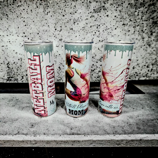 ATHLU Tumbler 580ml - Netball Mom