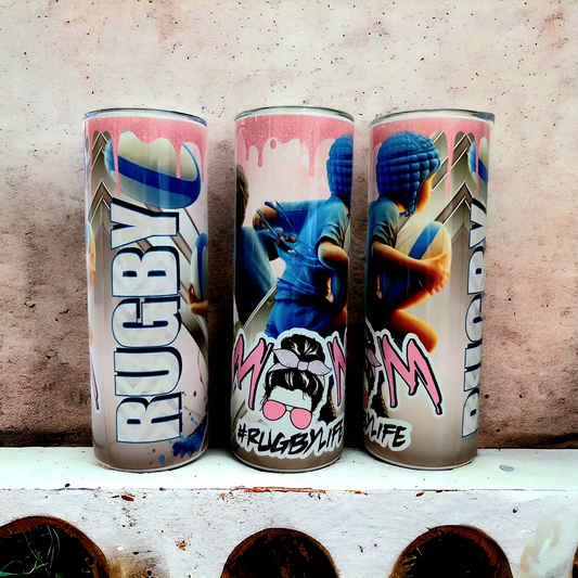 ATHLU Tumbler 580ml - Rugby Mom
