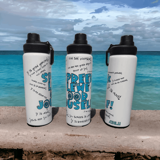 ATHLU Water bottle 850ml - Spreek Lewe oor Jouself