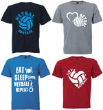 Printed T-Shirt with Quote Shortsleeve - Netball
