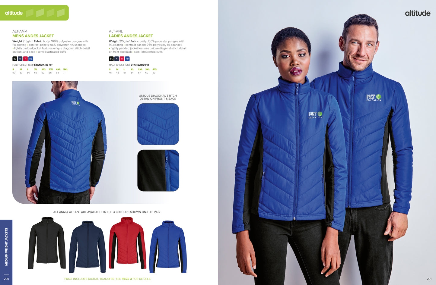 Andes Jacket - Mens/Ladies