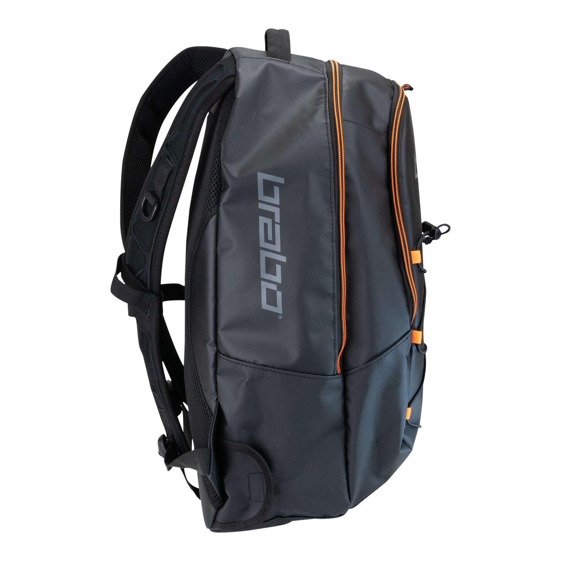 BRABO Hockey Backpack Elite - JNR - Black/Orange