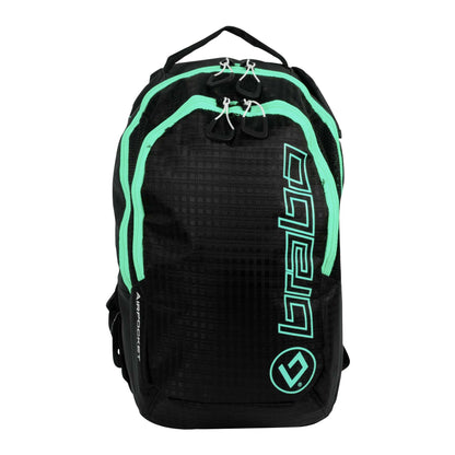 BRABO Hockey Backpack Traditional - JNR - Black/Mint