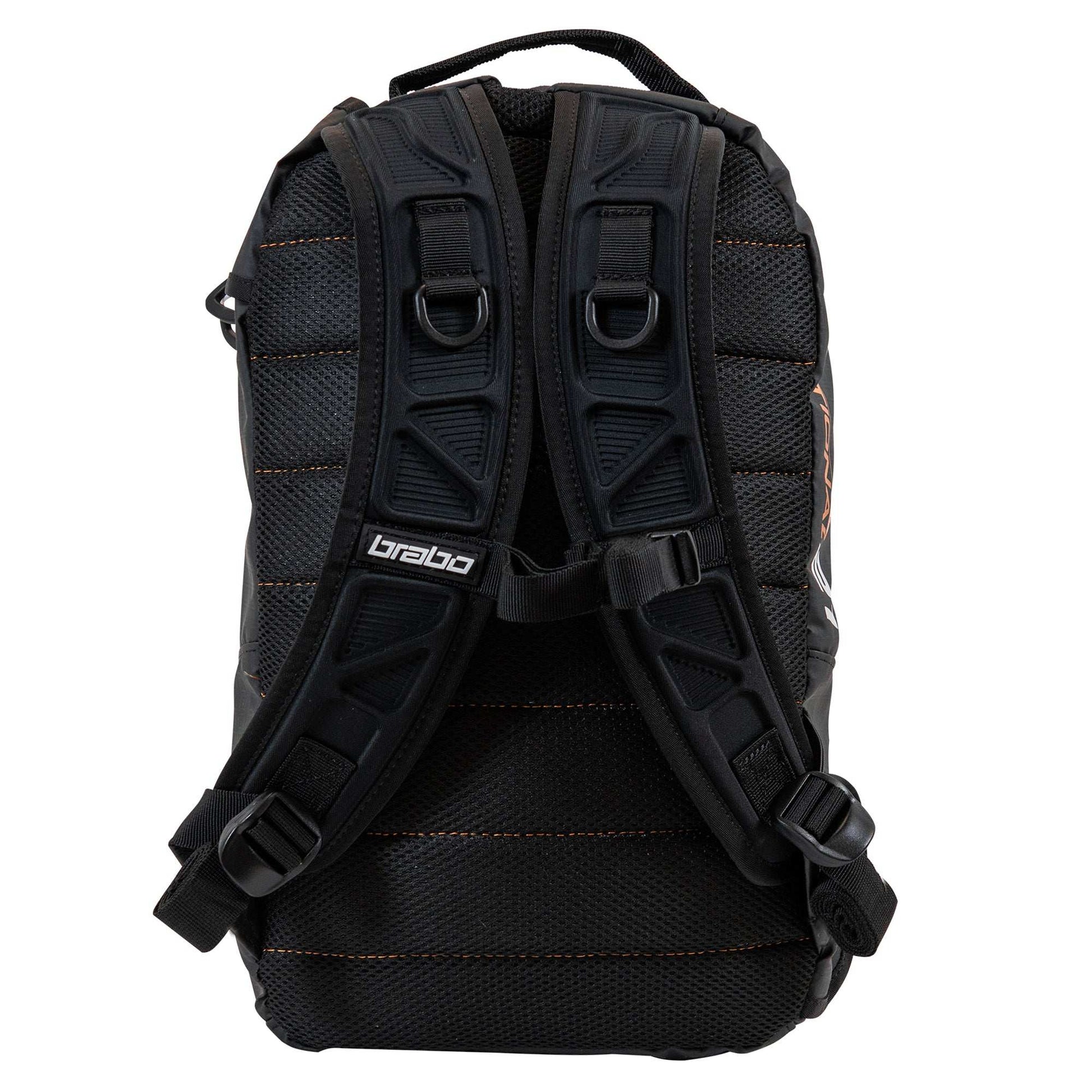 BRABO Hockey Backpack Traditional - JNR - Black/Orange